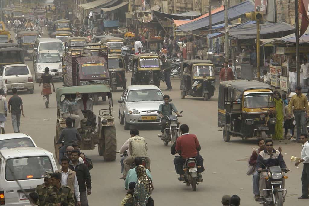 Vehículos de tres ruedas en India