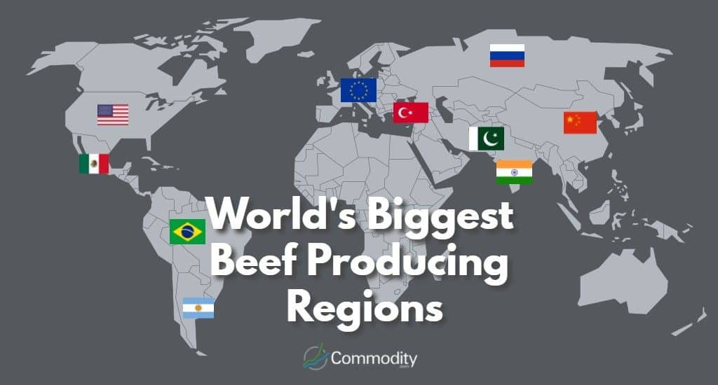 Los mayores productores de carne de vacuno del mundo