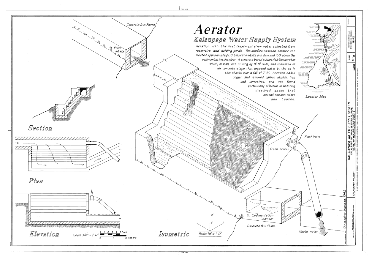 Aerator - Kalaupapa Water Supply System via Wikimedia