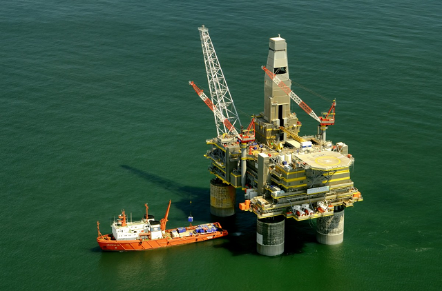 Russian Oil Platform