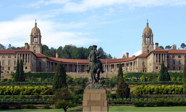 South Africa's Uniegebou (Union Building), Pretoria