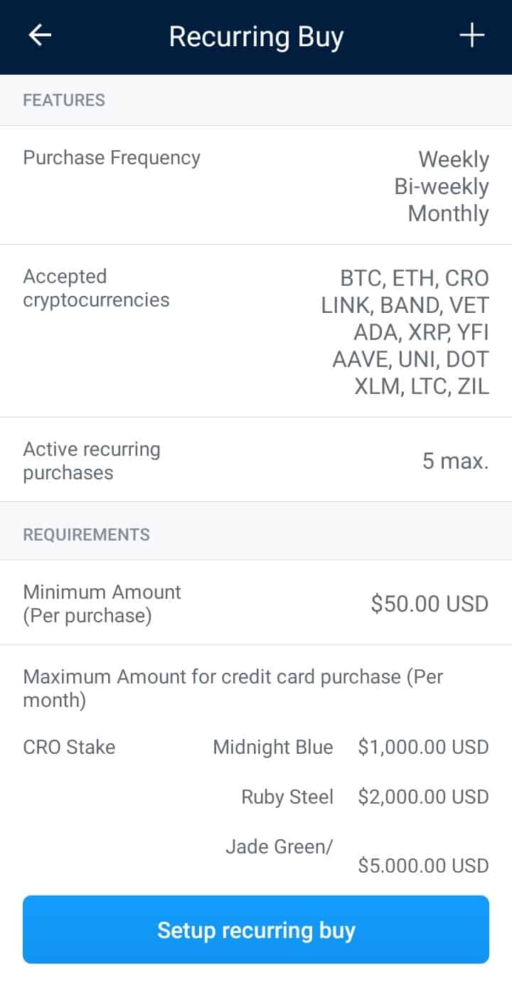 crypto.com mobile recurring buy
