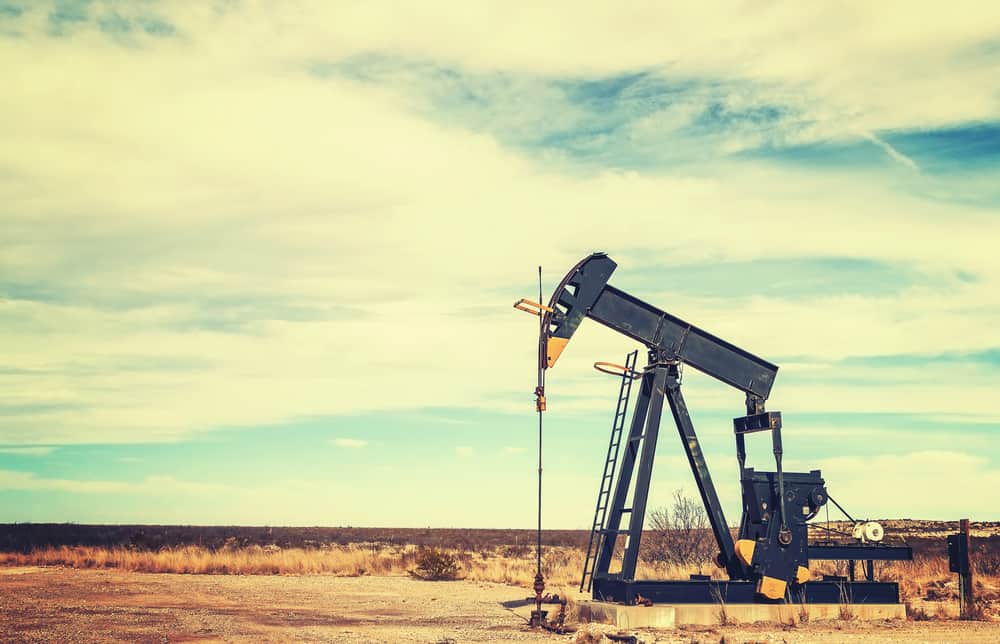 Texas oil well