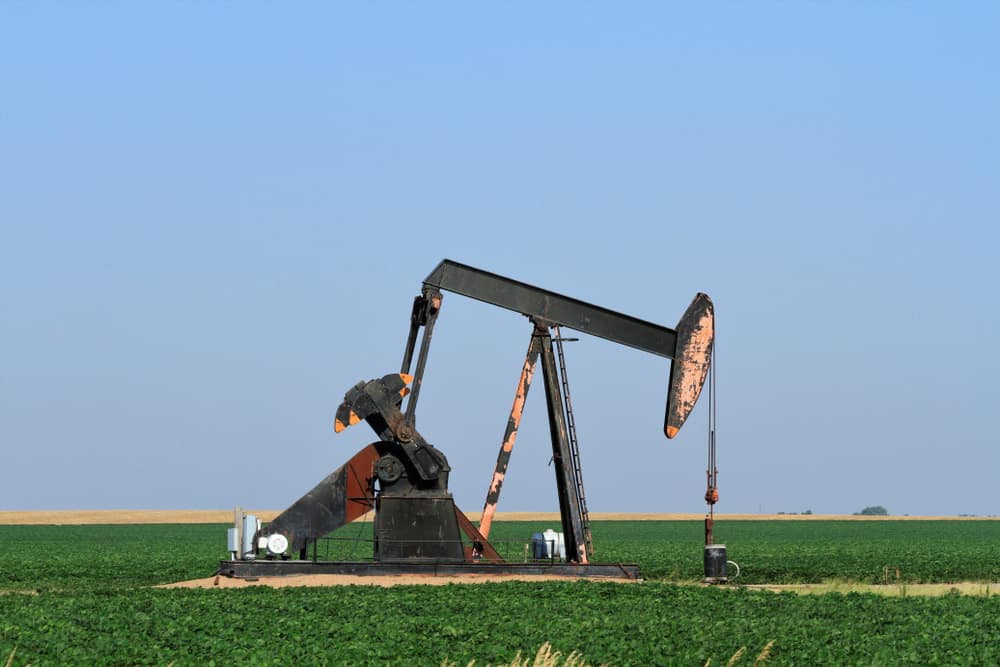 Kansas oil well