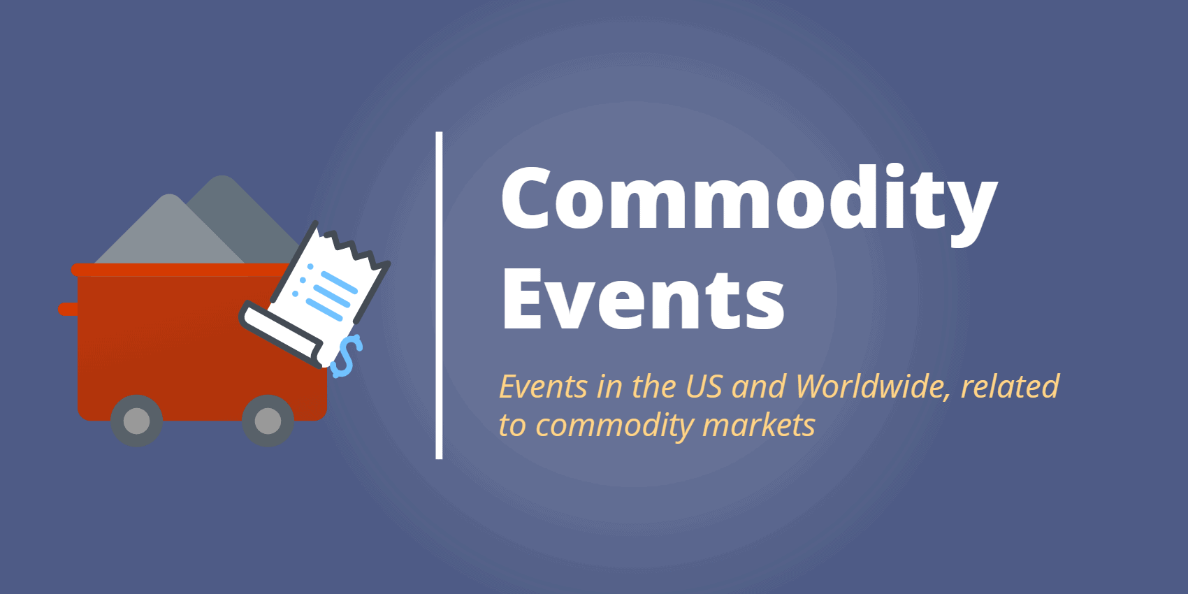 Commodity Trading Conferences & Events